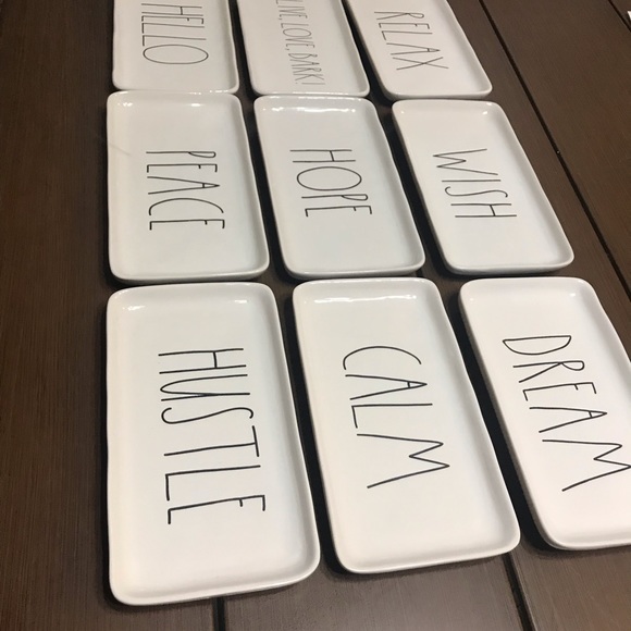 9 Rae Dunn Trays - Picture 2 of 2